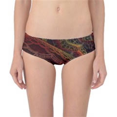 Fractal Pattern Geometric Pattern Classic Bikini Bottoms