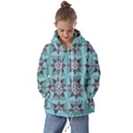 Floral Pattern Floral Motif Kids  Oversized Hoodie