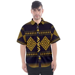 Abstract Antique Architecture Art Artistic Artwork Men s Short Sleeve Shirt