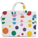 Polka Dot MacBook Pro 16  Double Pocket Laptop Bag  View2