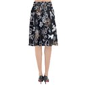 Background Pattern Graphic Beautiful Wallpaper Flared Midi Skirt View2