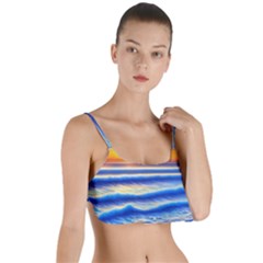 Summer Sunset Surf Layered Top Bikini Top 