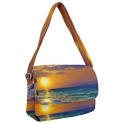Nature Sunset Courier Bag by GardenOfOphir