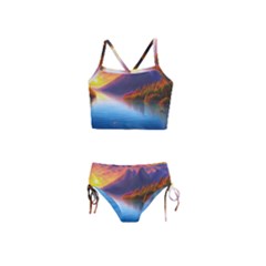 Immaculate Sunset Girls  Tankini Swimsuit by GardenOfOphir
