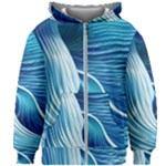 Summertime On The Sea Kids  Zipper Hoodie Without Drawstring