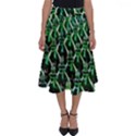 Bottles Green Drink Pattern Soda Refreshment Perfect Length Midi Skirt View1