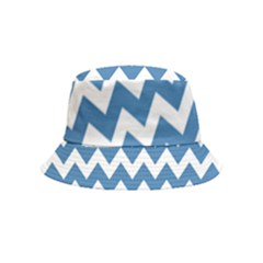 Chevron Pattern Gifts Inside Out Bucket Hat (kids) by GardenOfOphir