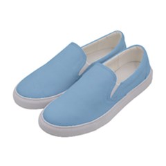 Jeans Blue	 - 	canvas Slip Ons