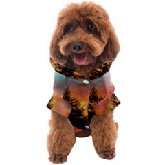 Tree Nature Landscape Fantasy Dog Coat by Ravend