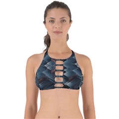 Background Pattern Geometric Glass Mirrors Perfectly Cut Out Bikini Top