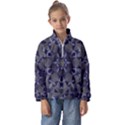 Kaleidoscope Geometric Pattern Geometric Shapes Kids  Half Zip Hoodie View1