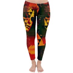 Counting Coup Classic Winter Leggings by MRNStudios