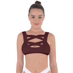 Bean Black	 - 	bandaged Up Bikini Top by ColorfulSwimWear