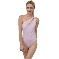 Light Misty Rose Pink	 - 	to One Side Swimsuit by ColorfulSwimWear