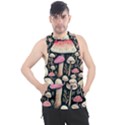 Spell Chanterelle Design Men s Sleeveless Hoodie View1