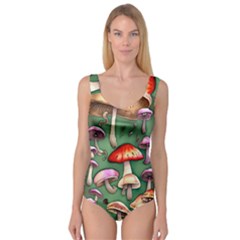 Glamour Mushroom For Enchantment And Bewitchment Princess Tank Leotard  by GardenOfOphir