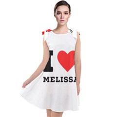 I Love Melissa Tie Up Tunic Dress by ilovewhateva