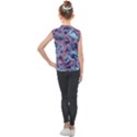 Fluid Art Pattern Kids  Mesh Tank Top View2