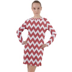 Pattern 124 Long Sleeve Hoodie Dress by GardenOfOphir