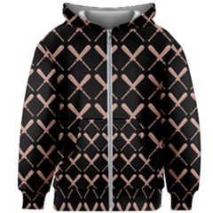 Pattern 183 Kids  Zipper Hoodie Without Drawstring by GardenOfOphir