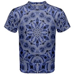 Mandala Pattern Rosette Kaleidoscope Abstract Men s Cotton Tee