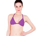 Gerbera Daisy Vector Tile Pattern Bikini Top View1