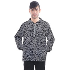 Abstract-0025 Men s Half Zip Pullover