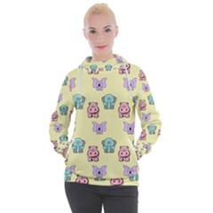 Animals-17 Women s Hooded Pullover