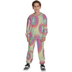 Background-02 Kids  Sweatshirt Set