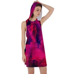 Background-03 Racer Back Hoodie Dress