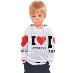 I Love Lawrence Kids  Overhead Hoodie by ilovewhateva