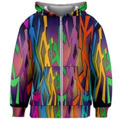 Dancing Kids  Zipper Hoodie Without Drawstring