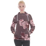 Feather Women s Hooded Pullover