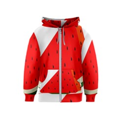 Fruit-01 Kids  Zipper Hoodie