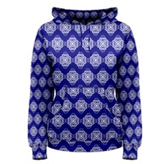 Abstract Knot Geometric Tile Pattern Women s Pullover Hoodie by GardenOfOphir