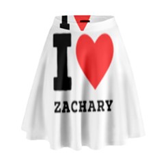 I Love Zachary High Waist Skirt by ilovewhateva