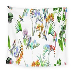 Pink-011 Square Tapestry (large)
