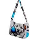 Dog Animal Pet Puppy Pooch Zip Up Shoulder Bag View2