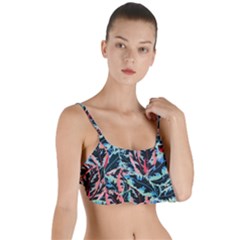 Leaves Leaf Pattern Patterns Colorfur Layered Top Bikini Top 