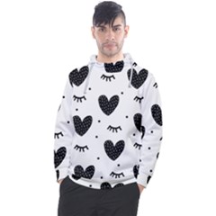 Hearts-57 Men s Pullover Hoodie