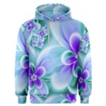 Abstract Flowers Flower Abstract Men s Overhead Hoodie