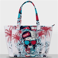 That Cool Graffiti Skull Back Pocket Shoulder Bag 