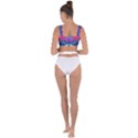Retro Cityscape Artist Artwork Digital Art Bandaged Up Bikini Top View2