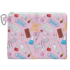 Medical Canvas Cosmetic Bag (xxl) by SychEva