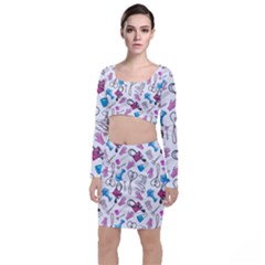 Medicine Top And Skirt Sets by SychEva