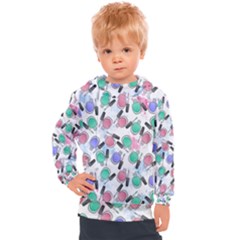 Nail Polish Kids  Hooded Pullover by SychEva