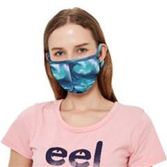 Tsunami Tidal Wave Ocean Waves Sea Nature Water Crease Cloth Face Mask (adult)