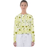 Yellow Classy Tulips  Women s Slouchy Sweat