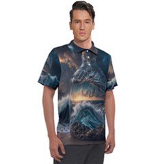 Fantasy People Mysticism Composing Fairytale Art 2 Men s Polo Tee by Uceng