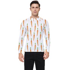 Carrot Men s Long Sleeve Rash Guard by SychEva